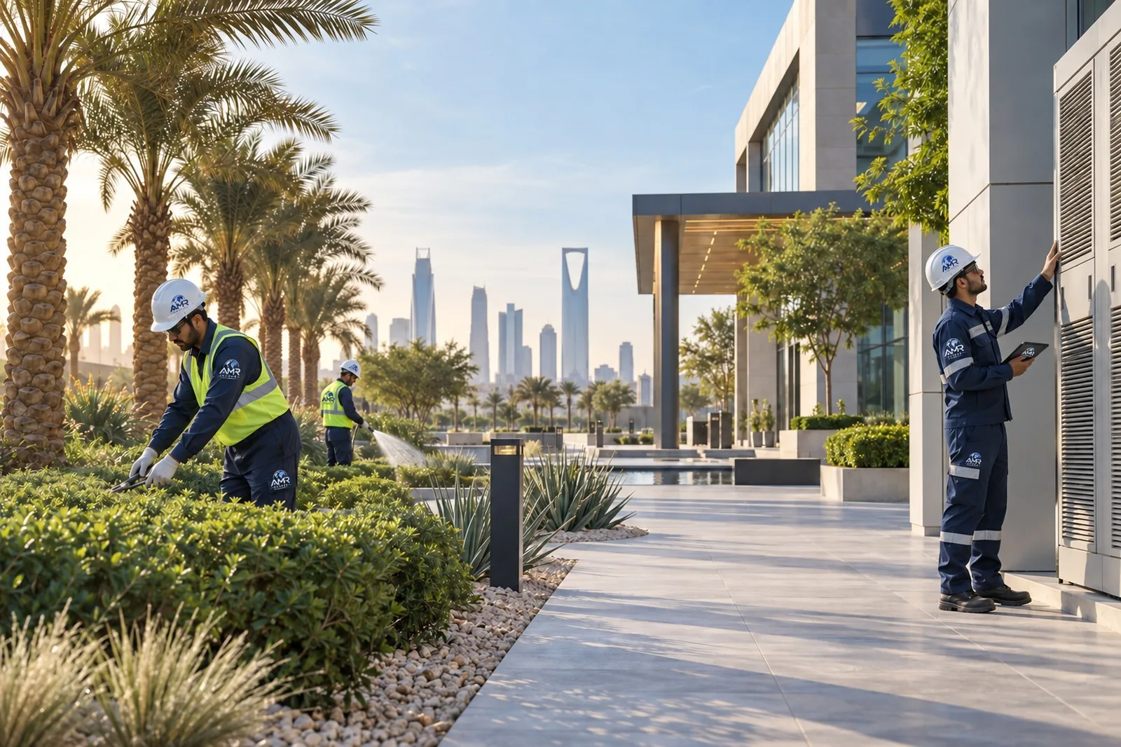 Maintenance and landscaping capabilities — facility and grounds care